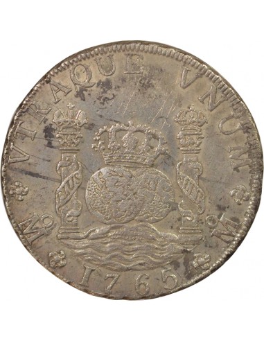 Mexique Charles IV d'Espagne 8 reales Argent 1889 Guadalajara