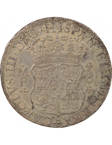 Mexique Charles IV d'Espagne 8 reales Argent 1889 Guadalajara
