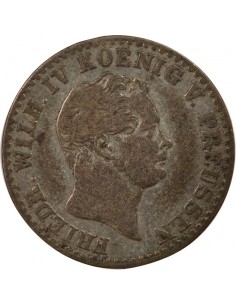 Etats Allemands (Prusse) Frédéric-Guillaume IV 2 1/2 groschen Billon 1842 A Berlin 2