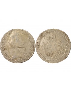 Louis XV Au Bandeau 1 écu Argent 1764 L Bayonne