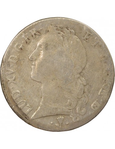 au Bandeau 1 écu Argent 1756 Pau (Vache)