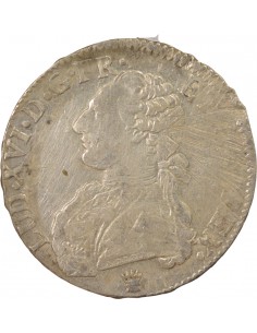Louis XVI Aux Rameaux d'Olivier 1 écu Argent 1785 I Limoges 2