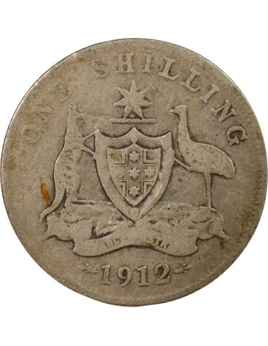 Empereur des Indes 1 shilling Argent 1912 Londres