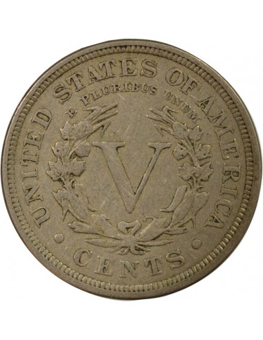 USA Liberty Nickel Dime Nickel 1910 Philadelphie