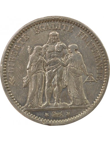 IIIe République 5 francs Argent 1871 A Paris