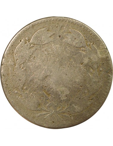 Venezuela 10 centavos Nickel-Laiton 1876 Philadelphie