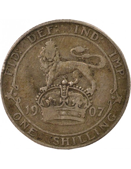 Empereur des Indes 1 shilling Argent 1907 Londres