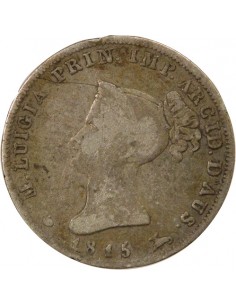 Etats Italiens Marie-Louise d'Autriche 10 soldi Argent 1815 Parme 2
