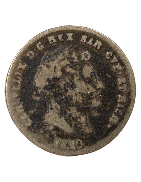 Sardaigne Charles-Félix 25 centesimi Argent 1829 T Turin