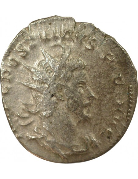 Empire des Gaules Postume Le Rhin Antoninien Billon 260-261 Trèves