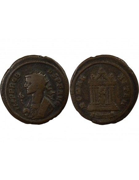 Empire des Gaules Probus Roma Antoninien Billon 281 R Rome