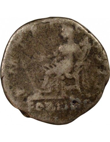 Rome Empire Hadrien Fortuna Denier Argent 117 R Rome