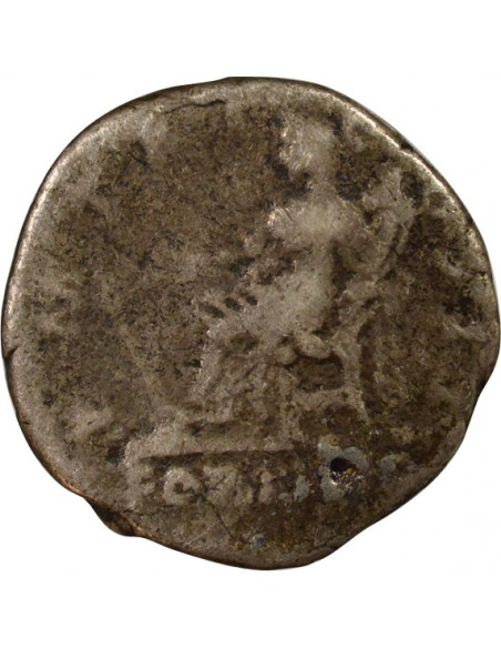 Rome Empire Hadrien Fortuna Denier Argent 117 R Rome