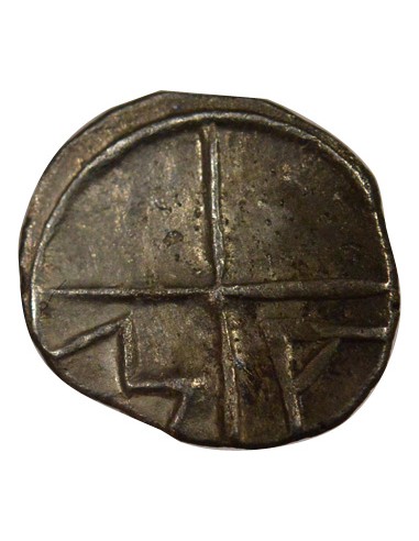 Gaule Tête à gauche 1 obole Argent 200-121 Av JC
