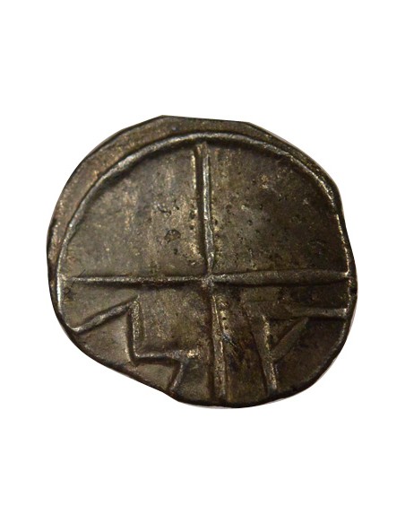 Gaule Tête à gauche 1 obole Argent 200-121 Av JC