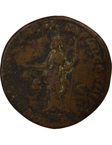 Rome Empire Commode Liberalitas Sesterce Laiton 181 R Rome