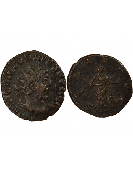 Empire des Gaules Victorin Salus Antoninien Billon 269-270 Cologne