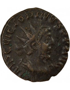 Empire des Gaules Victorin Salus Antoninien Billon 269-270 Cologne 2