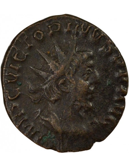 Empire des Gaules Victorin Salus Antoninien Billon 269-270 Cologne