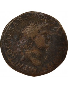 Rome Empire Néron Victoire As Cuivre 66-68 D Lyon 2