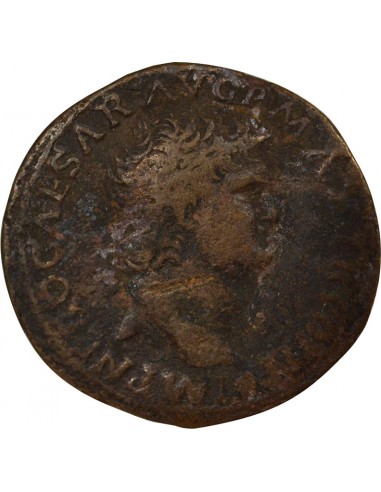 Rome Empire Néron Victoire As Cuivre 66-68 D Lyon