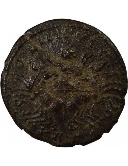 Rome Empire Probus Sol au Quadrige Antoninien Billon 277 Serdica