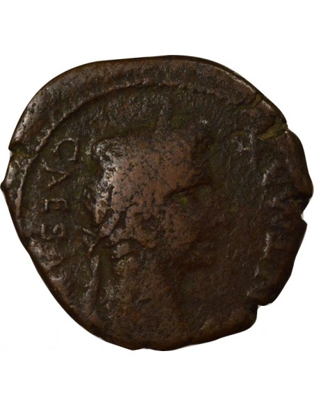 Rome Empire Auguste Autel des Gaules As Bronze 7 à 3 Av JC D Lyon