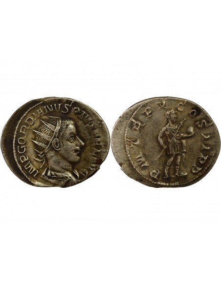 Rome Empire Gordien III Gordien Antoninien Billon 242 R Rome