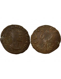 Rome Empire Claude II le Gothique Felicitas Antoninien Billon 268-269 Rome