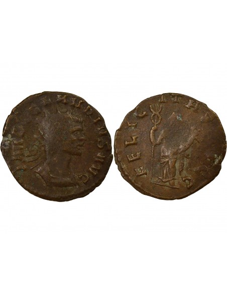 Rome Empire Claude II le Gothique Felicitas Antoninien Billon 268-269 Rome