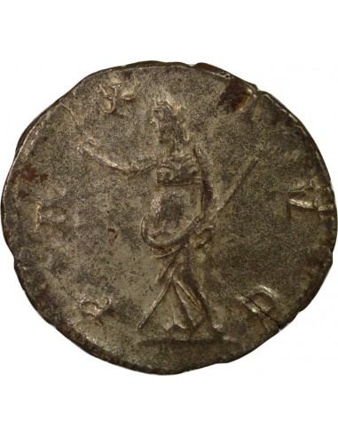 Empire des Gaules Postume Pax debout Antoninien Billon 268 Trèves