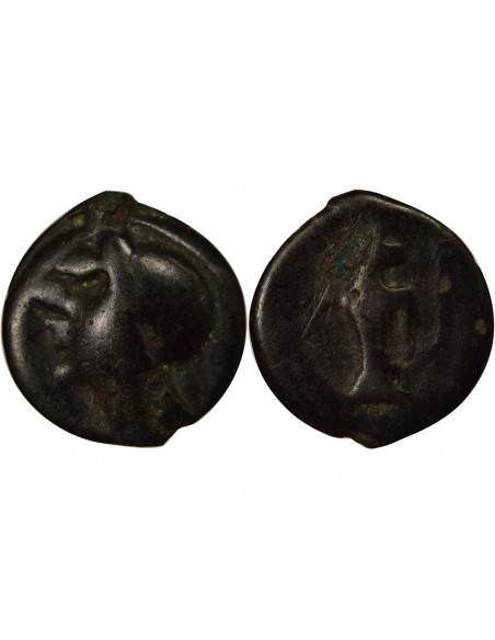 Gaule Au Taureau et au Lys Potin Potin Ier siècle AV JC