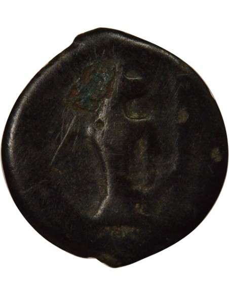 Gaule Au Taureau et au Lys Potin Potin Ier siècle AV JC