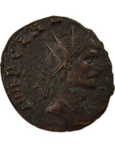 Rome Empire Claude II le Gothique Jupiter Antoninien Billon 268-269 Rome 2