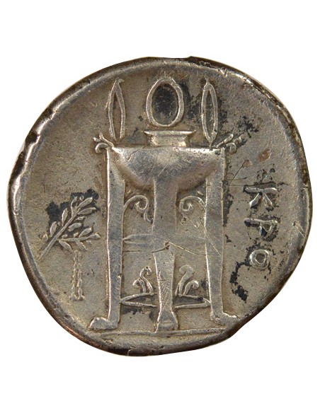 Italie Didrachme Argent 300-280 Av JC Crotone