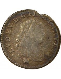 Louis XV Navarre 20 sols Argent 1720 T Nantes 2