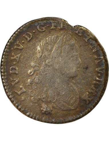 Louis XV Navarre 20 sols Argent 1720 T Nantes