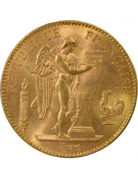 Liberté Egalité Fraternité 100 Francs Or 1912 A Paris