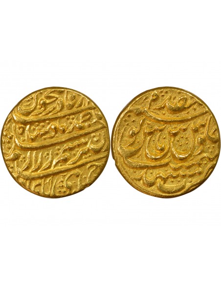 Afghanistan Ahmad Shah Durrani 1 mohur Or 1752-1753 Machhad