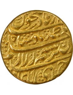 Afghanistan Ahmad Shah Durrani 1 mohur Or 1752-1753 Machhad 2