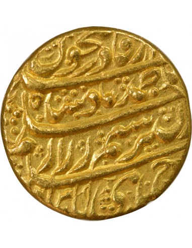 Afghanistan Ahmad Shah Durrani 1 mohur Or 1752-1753 Machhad