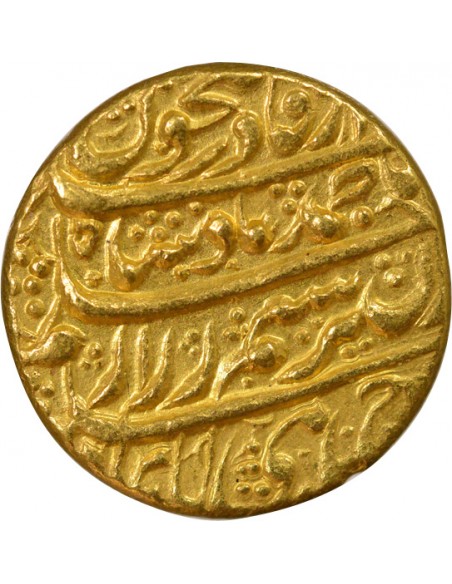 Afghanistan Ahmad Shah Durrani 1 mohur Or 1752-1753 Machhad