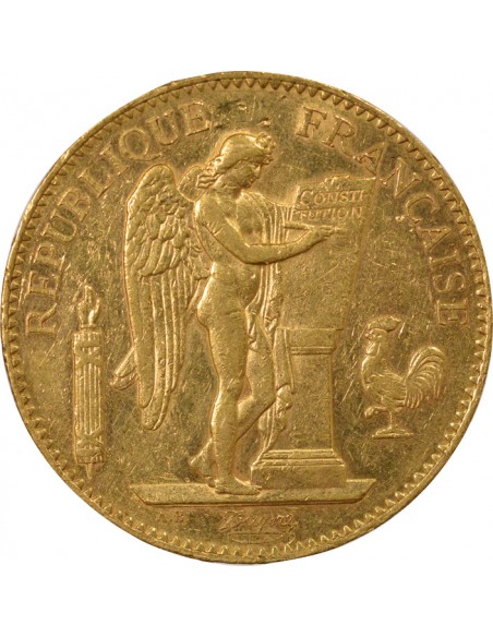 Dieu Protège la France 100 Francs Or 1899 A Paris