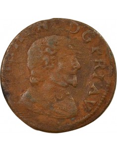 Frédéric-Henri d'Orange-Nassau 1 double tournois Cuivre 1641/0 Orange 2