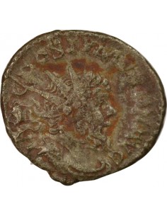 Empire des Gaules Postume Pax debout Antoninien Billon 268 Trèves 2