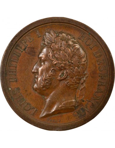 au Duc d'Orléans Médaille Cuivre 1842