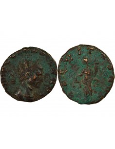 Rome Empire Claude II le Gothique Aequitas Antoninien Billon 268-269 Rome