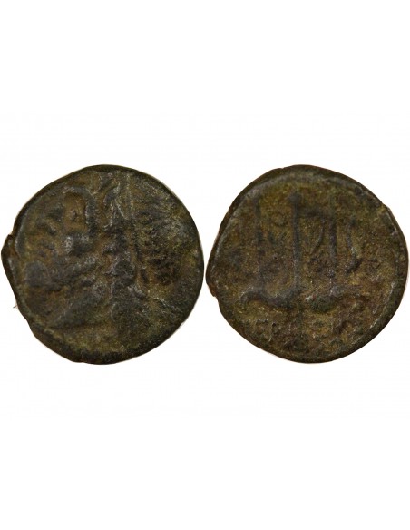 Grèce (Syracuse) Hiéron II 1 litra Bronze 260-220Av JC Syracuse