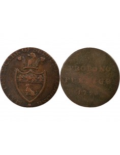 Royaume-Uni Payable aux Orphèvres  Jeton Cuivre 1793