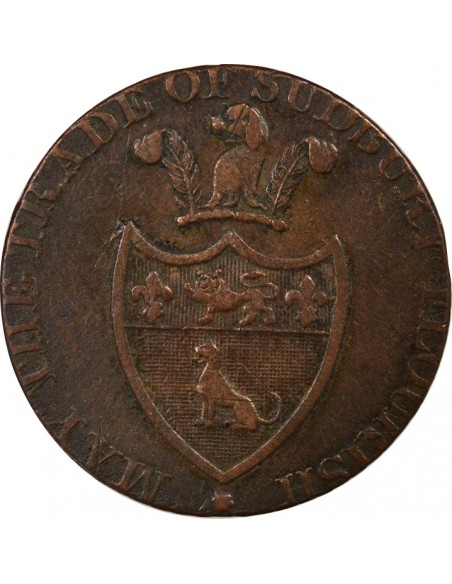 Royaume-Uni Payable aux Orphèvres  Jeton Cuivre 1793